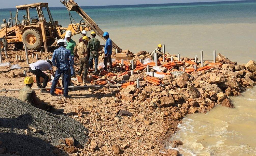 Dwarka Underwater Blasting Project